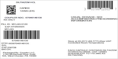Label (Diltazem HCl 120mg)